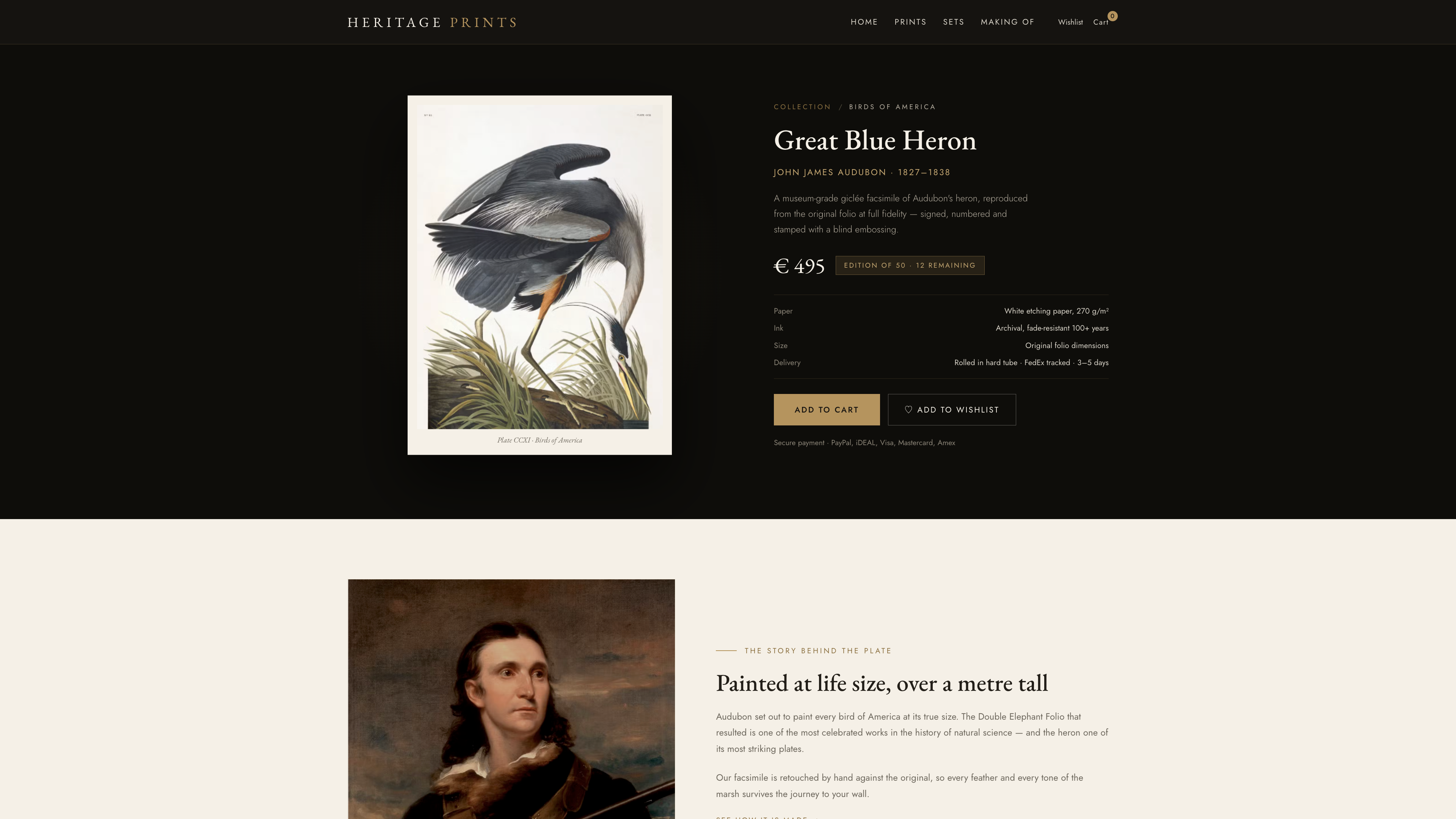 Heritage Prints — kunstprints webshop