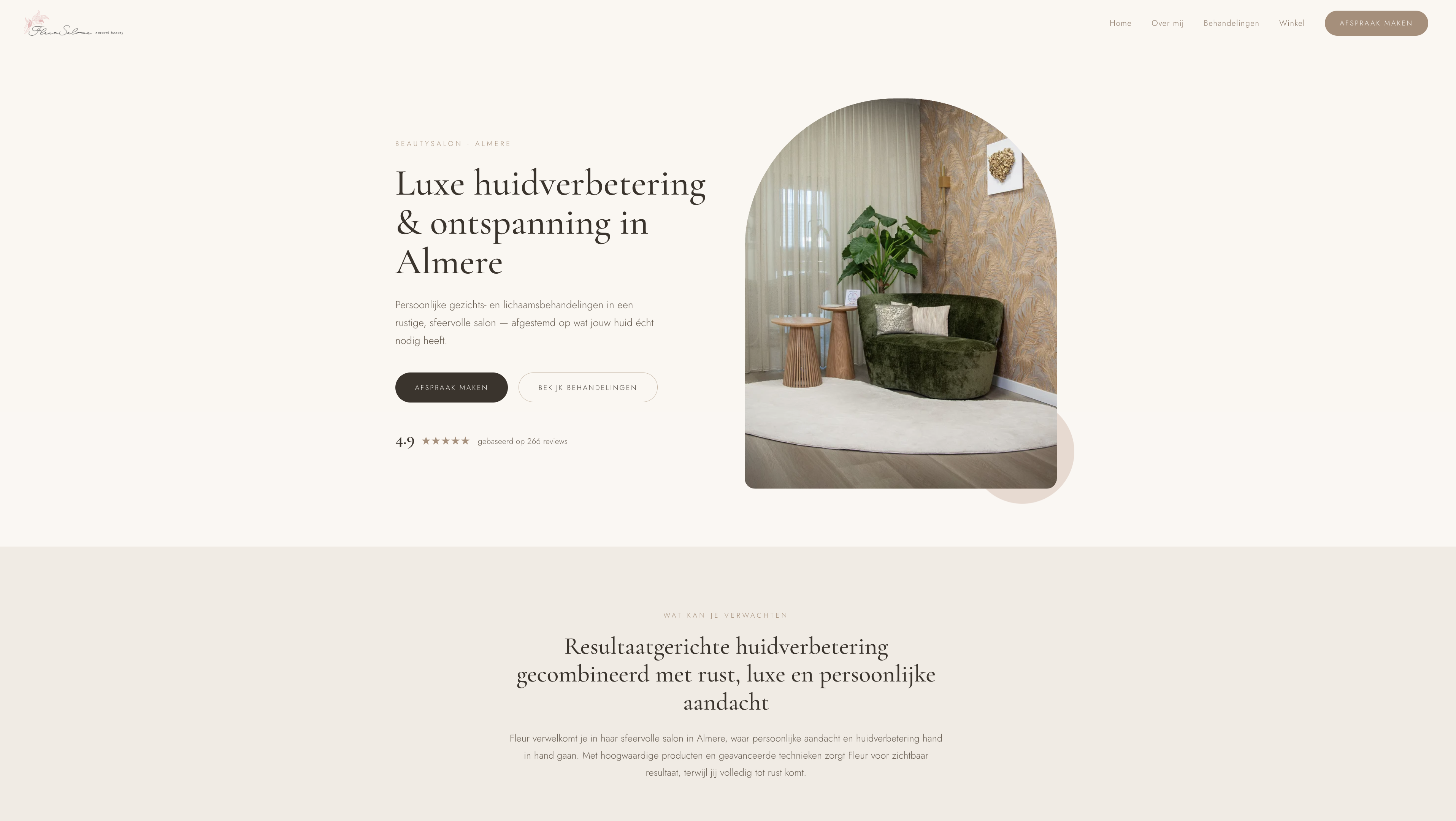 Fleur Salome — natural beauty